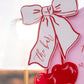 Bows and Cherries Bar Sign
